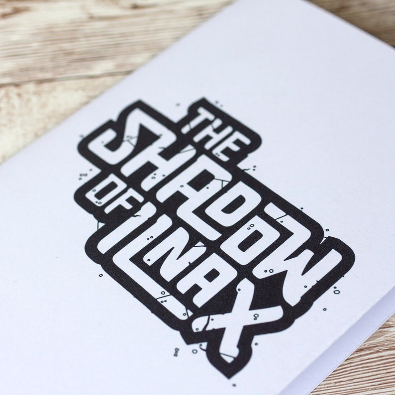 The Shadow of Ilnax A6 fantasy RPG zine tabletop role playing game, dice, geek gift, dungeon crawl, cute furry illustrations image 3