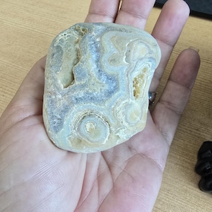 Crowley’s Ridge Agate – Huge 4.7 oz Raw Mississippi Banded Agate, Rare Collector Specimen, Lapidary Rough Rock