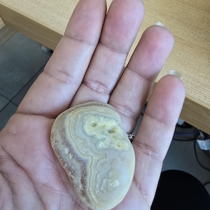 Crowley’s Ridge Agate – .9 oz Raw Mississippi Banded Agate, Rare Collector Specimen, Lapidary Rough Rock