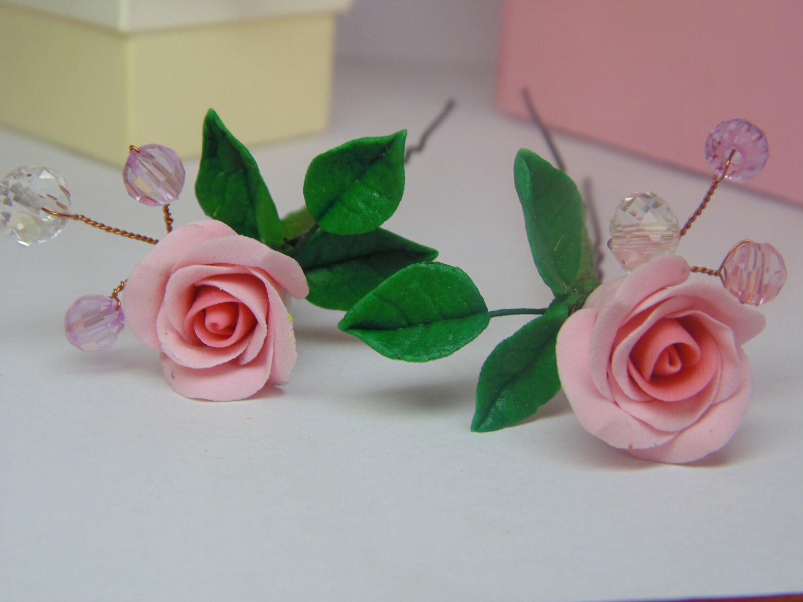 Pink Hair Pin Pink Rose Pin Rose Hair Pin Flower Hair Pins Etsy