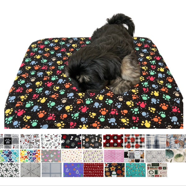 Fitted Sheet for Dog Bed - Removable, Washable Mattress Cover by PetsyPawz