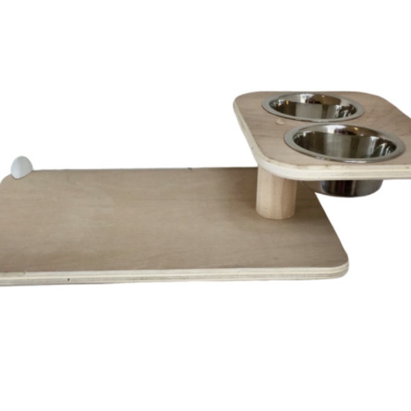 Cat Feeding Shelf Etsy