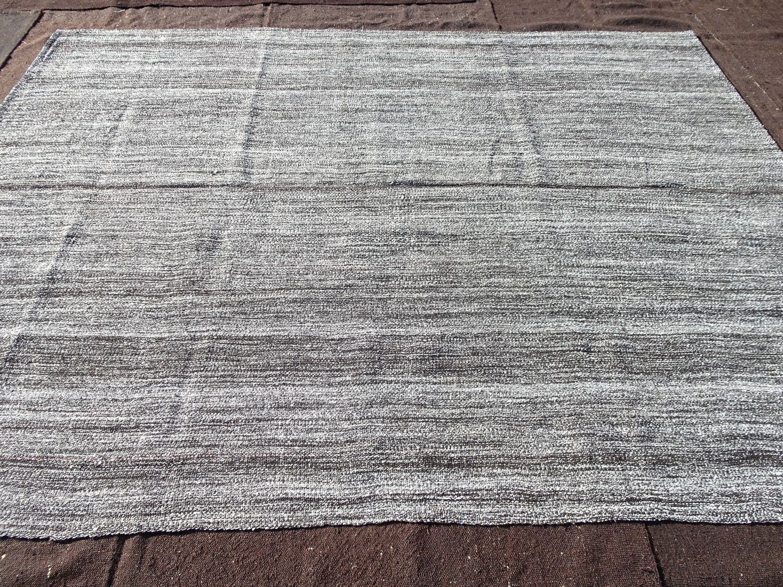 Large Flat Weave Woven Rug7.11x104feet 240x314 Etsy