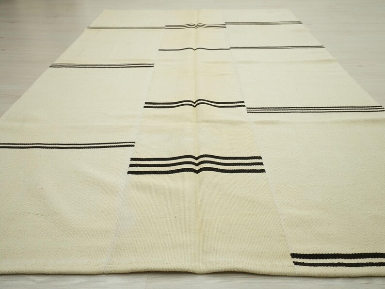 Small Size Modern Home Decor Stripe Kilim Rug,4.8x8.2 Feet 145x250 Cm