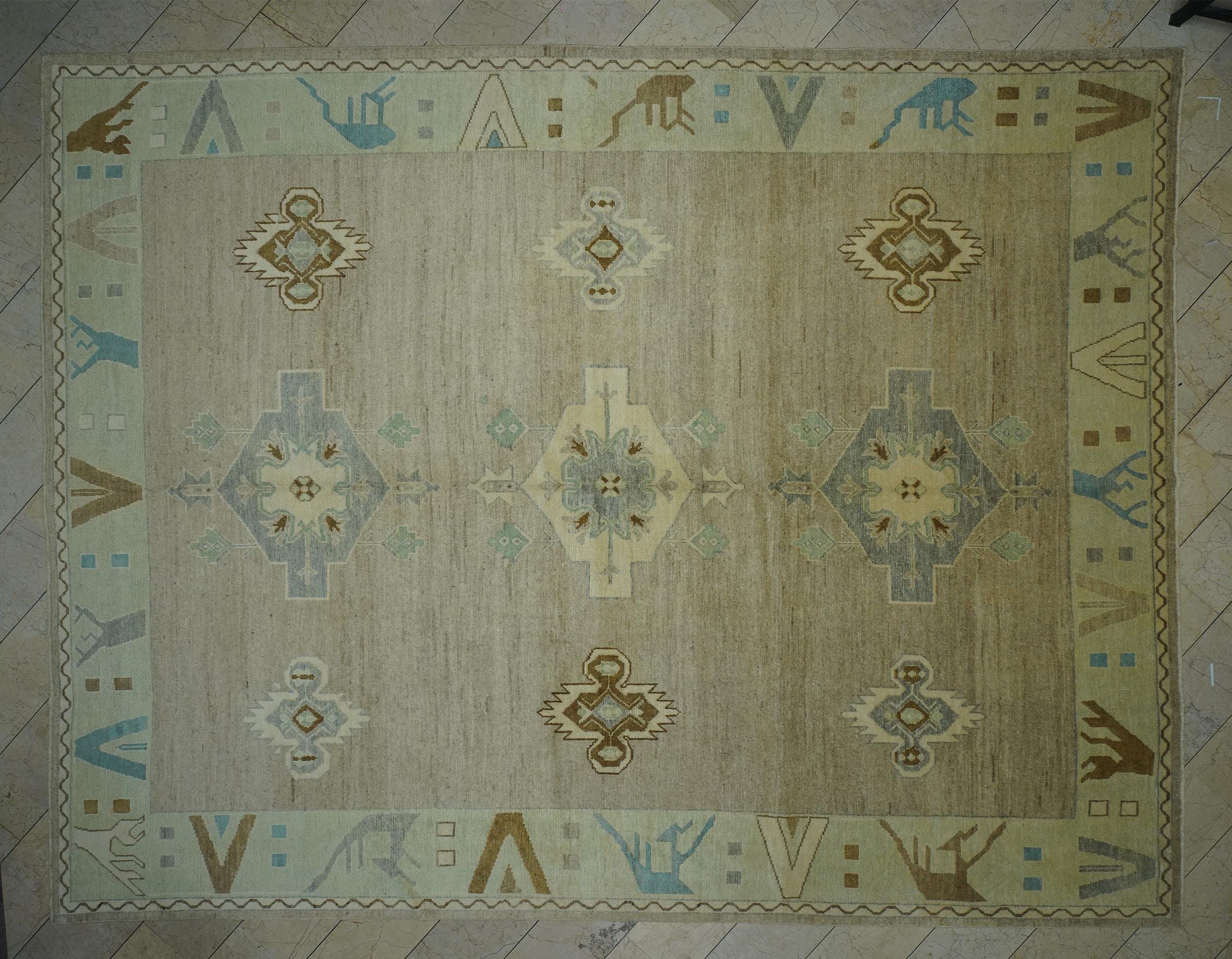 Oushak rugs - Etsy Österreich, image size:2400x1867