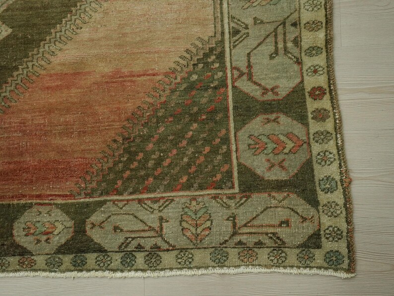 Oversize Unusually Beautiful Kars Carpet Rug,9.5x13 Feet 290x397 Cm,old