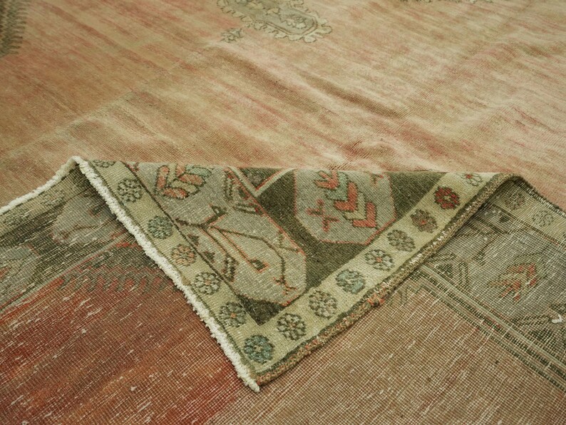 Oversize Unusually Beautiful Kars Carpet Rug,9.5x13 Feet 290x397 Cm,old