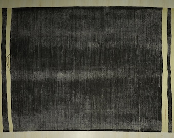 Brown Kilim Rug,7,2&quot;x11&quot; Feet 218x335 Cm Modern Vintage,Flat weave Woven Turkish Anatolian Kilim Rug,Anatolian Natural Colors Kilim Rug.