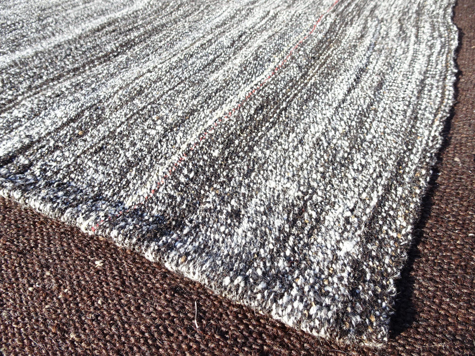 Large Flat Weave Woven Rug7.11x104feet 240x314 Etsy