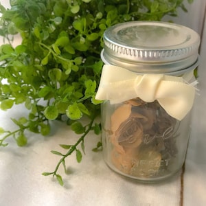 Custom Floral Preservation Major Jar 3 inch