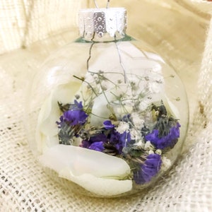 Custom Flower Preservation Ornaments
