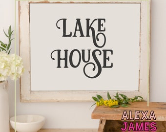 Live Love Lake Svg Etsy