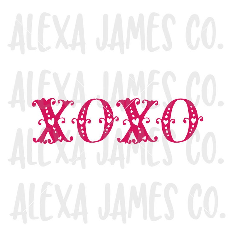 Valentine Svg Xoxo Svg Love Svg Hugs And Kisses Svg Svg Etsy