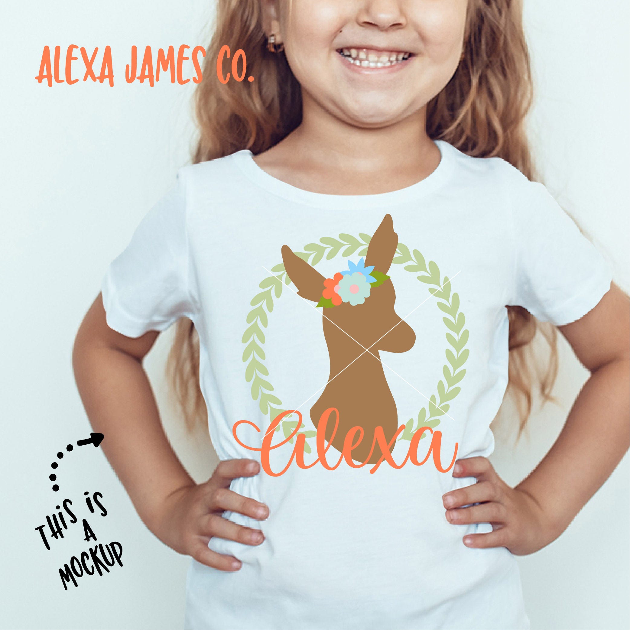 Download Doe svg Oh Deer SVG SVG Cut File Baby Girl SVG Little deer ...