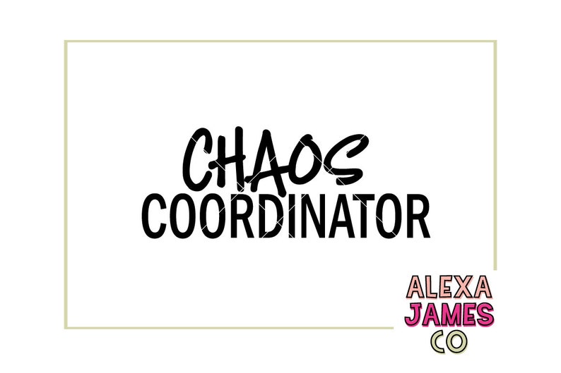 Download Chaos Coordinator svg Teacher Mug svg Funny Teacher quote | Etsy