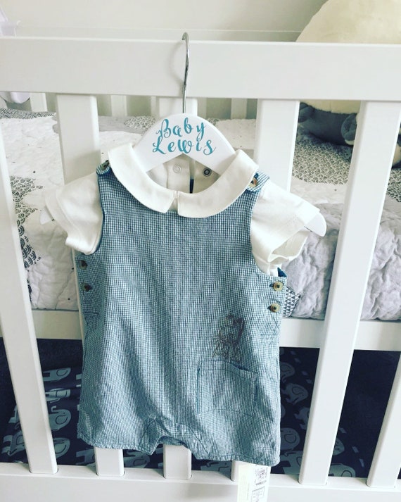 personalised baby hanger