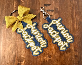 Customized Glitter Bag Tags - Cheer, Dance, Gymnastics, Volleyball