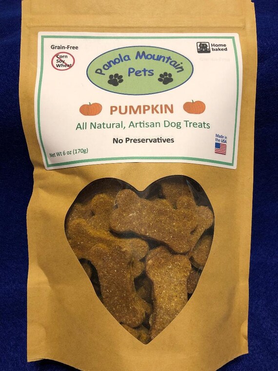Pumpkin Dog Treats Grainfree Glutenfree Organic Etsy