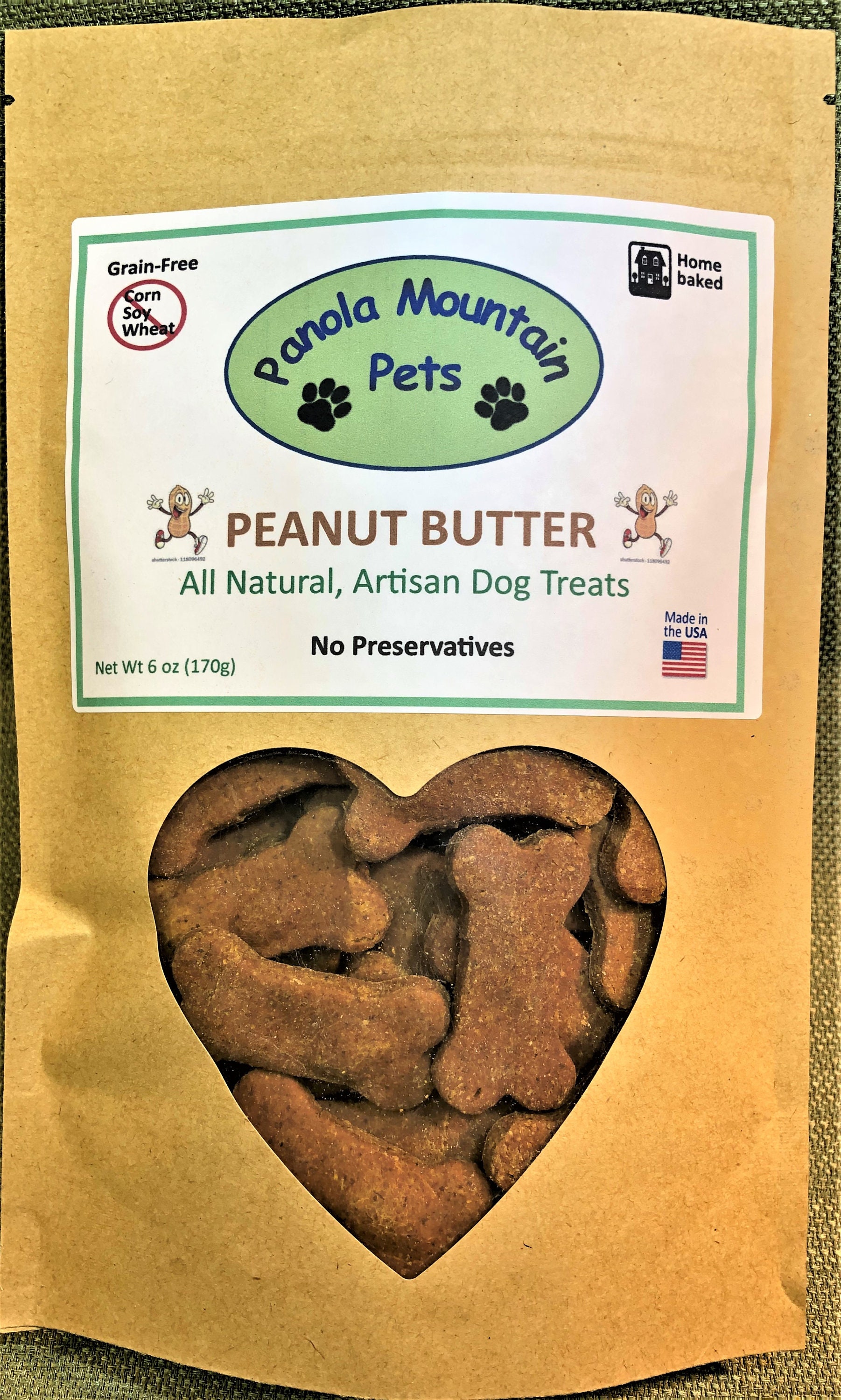 Peanut Butter Dog Treats Grainfree Glutenfree Organic Etsy