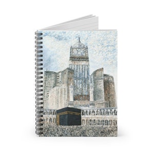 Makkah during Hajj, Islamic Journal Notebook, Islamic Gift