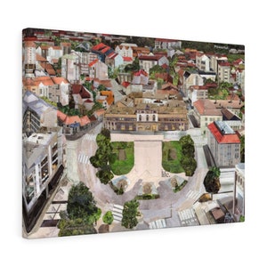 Bijeljina, Bosnia, Quality Canvas Wall Art Print, Ready to Hang Wall Art Home Decor