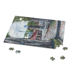 Puzzle of Sebil at Bascarsija, Sarajevo, Bosnia, Premium Gift, Bosnian Art, Bosnian gift