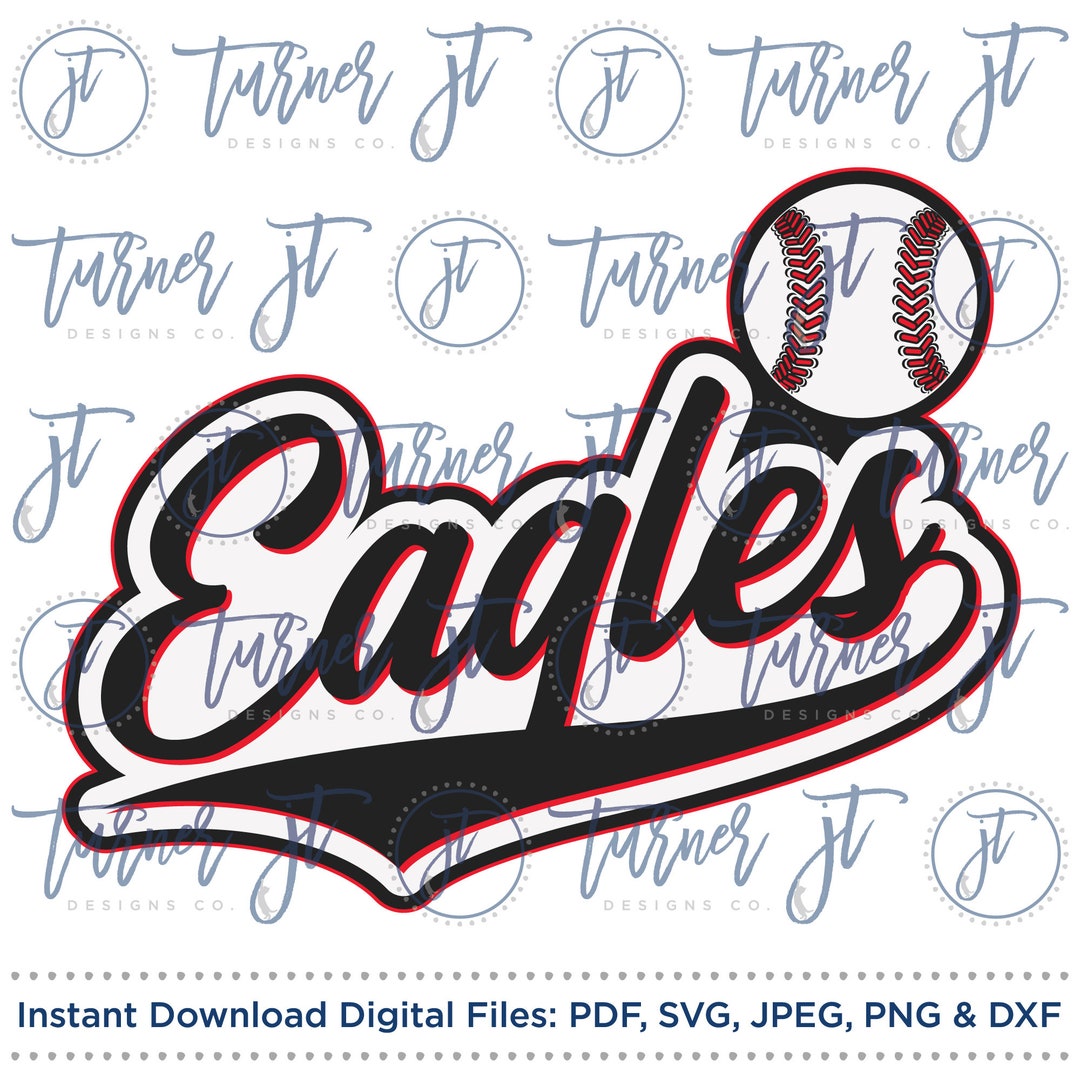 Eagles Baseball Eagles Softball SVG Cut File eagles Script - Etsy