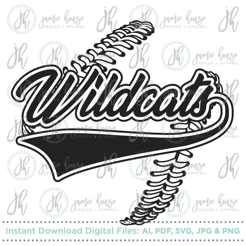 Free Free Wildcat Baseball Svg 683 SVG PNG EPS DXF File