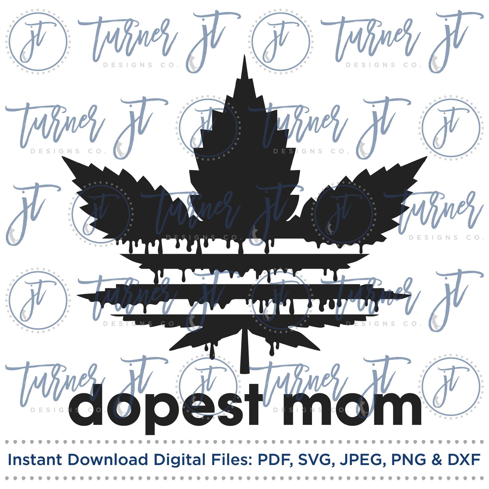 Dopest Mom Drip SVG Cut File mother's Day Mom's Day Etsy