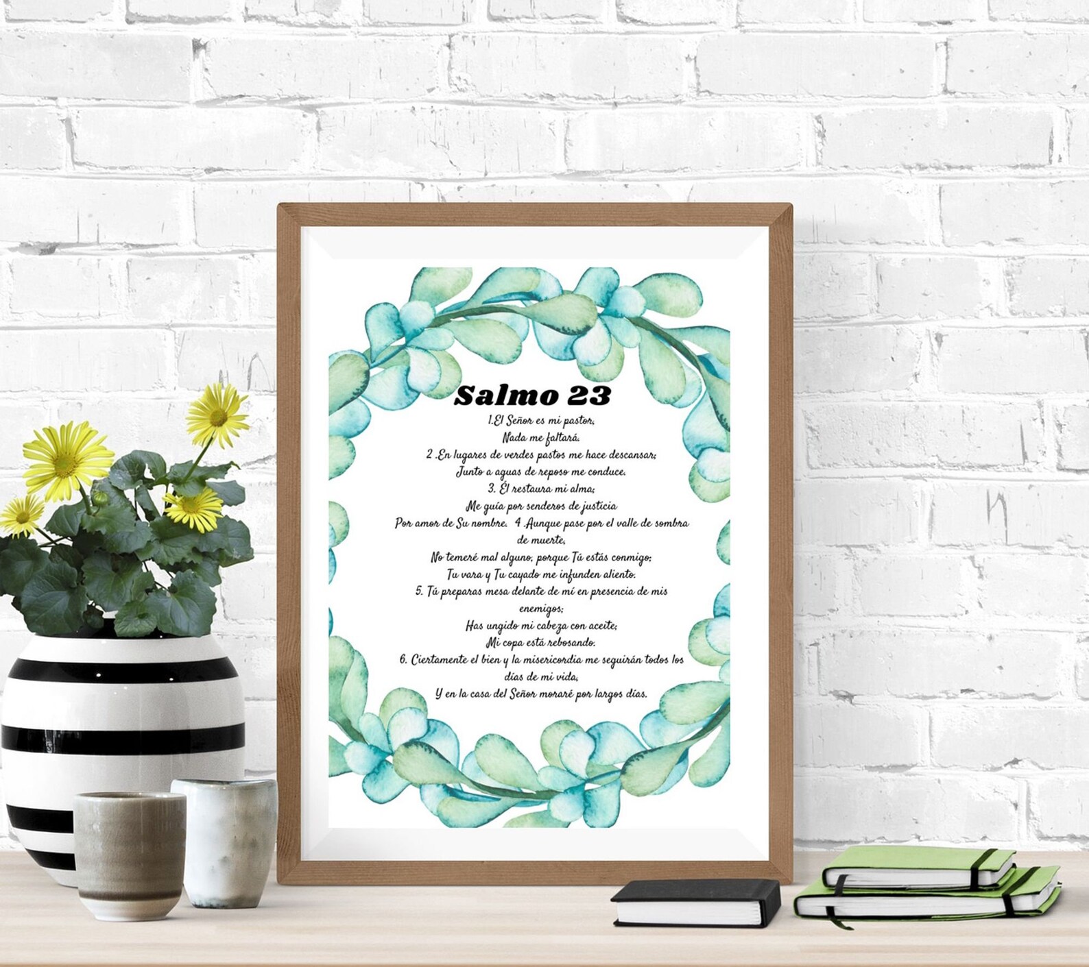 Salmo 23 Printable Spanish Psalm 23 Quote Bible Spanish Etsy salmo-23-printable-spanish-psalm-23-quote-bible-spanish-etsy