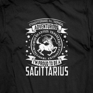 Mens Sagittarius Astrology Zodiac Sign Unisex T-shirt