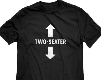Mens Two Seater Unisex T-shirt