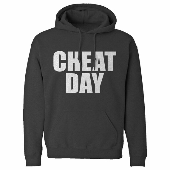 Tシャツ・カットソー +AMBLER+ Cheat day sweatshirt oatmeal AMM1220 Cheat Day Unisex Hoodie - Etsy