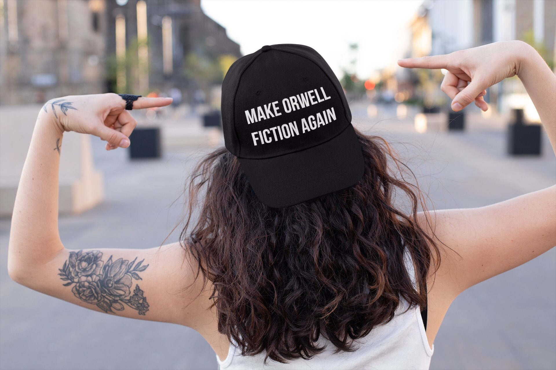 Make Orwell Fiction Again Hat -  Canada