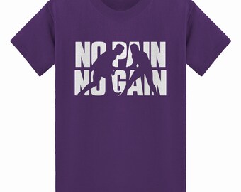 No Pain No Gain Kids T-shirt - Etsy