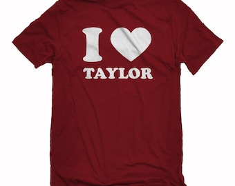 I Heart Taylor Unisex T-Shirt