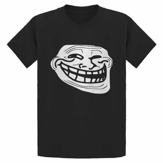 Trollface Youth T-shirt - Etsy