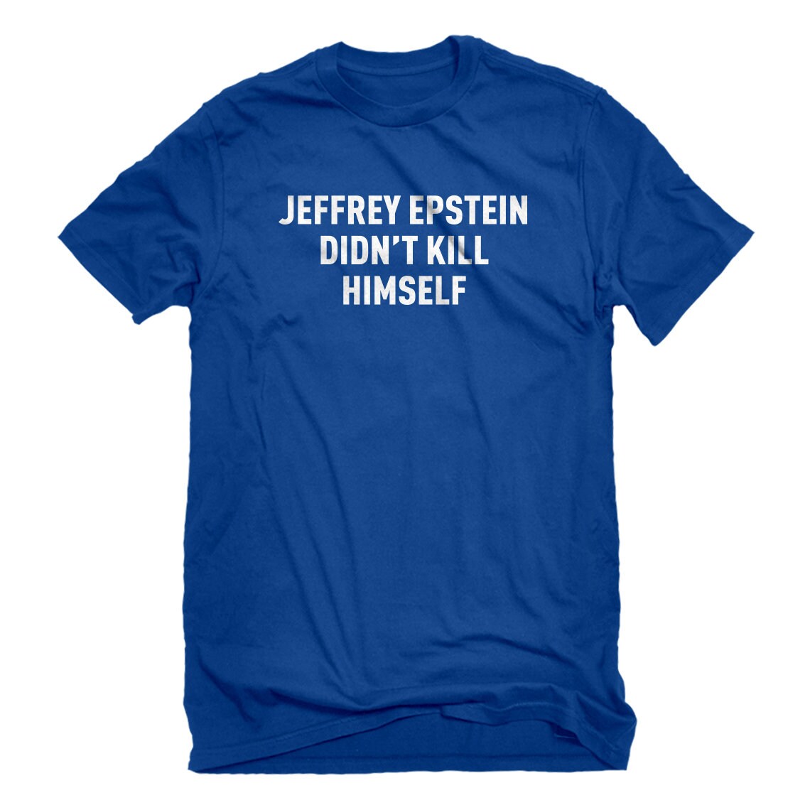 Jeffrey Epstein Didn't Kill Himself Unisex T-shirt | Etsy