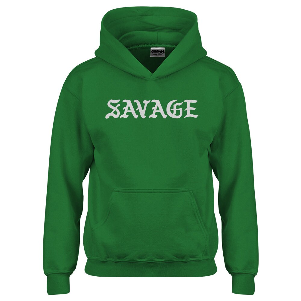Savage Kids Hoodie - Etsy