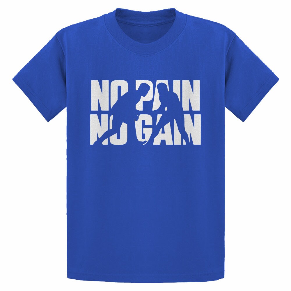 No Pain No Gain Kids T-shirt - Etsy