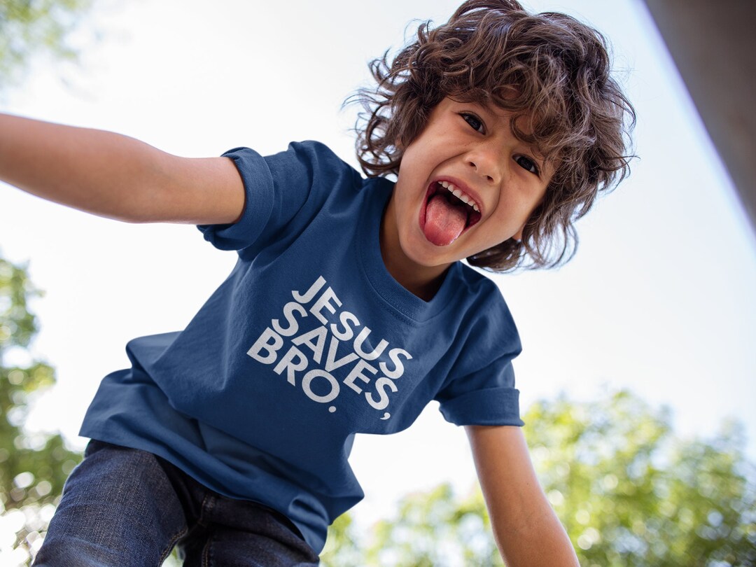 Jesus saves Kids Shirt Jesus saves Kids Shirt
