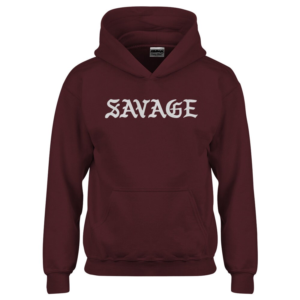 Show Minor Savage Logo Hoodie XLサイズ Savage Kids Hoodie - Etsy