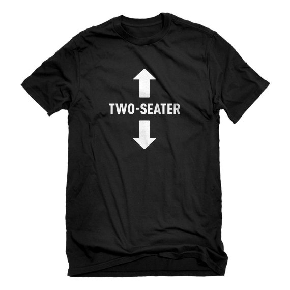 Mens Two Seater Unisex T-shirt - Etsy