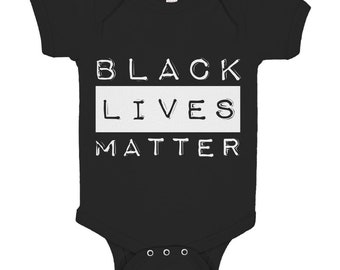 Black Lives Matter Activism Baby Romper