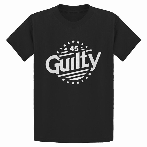 Guilty 45 Youth T-shirt - Etsy