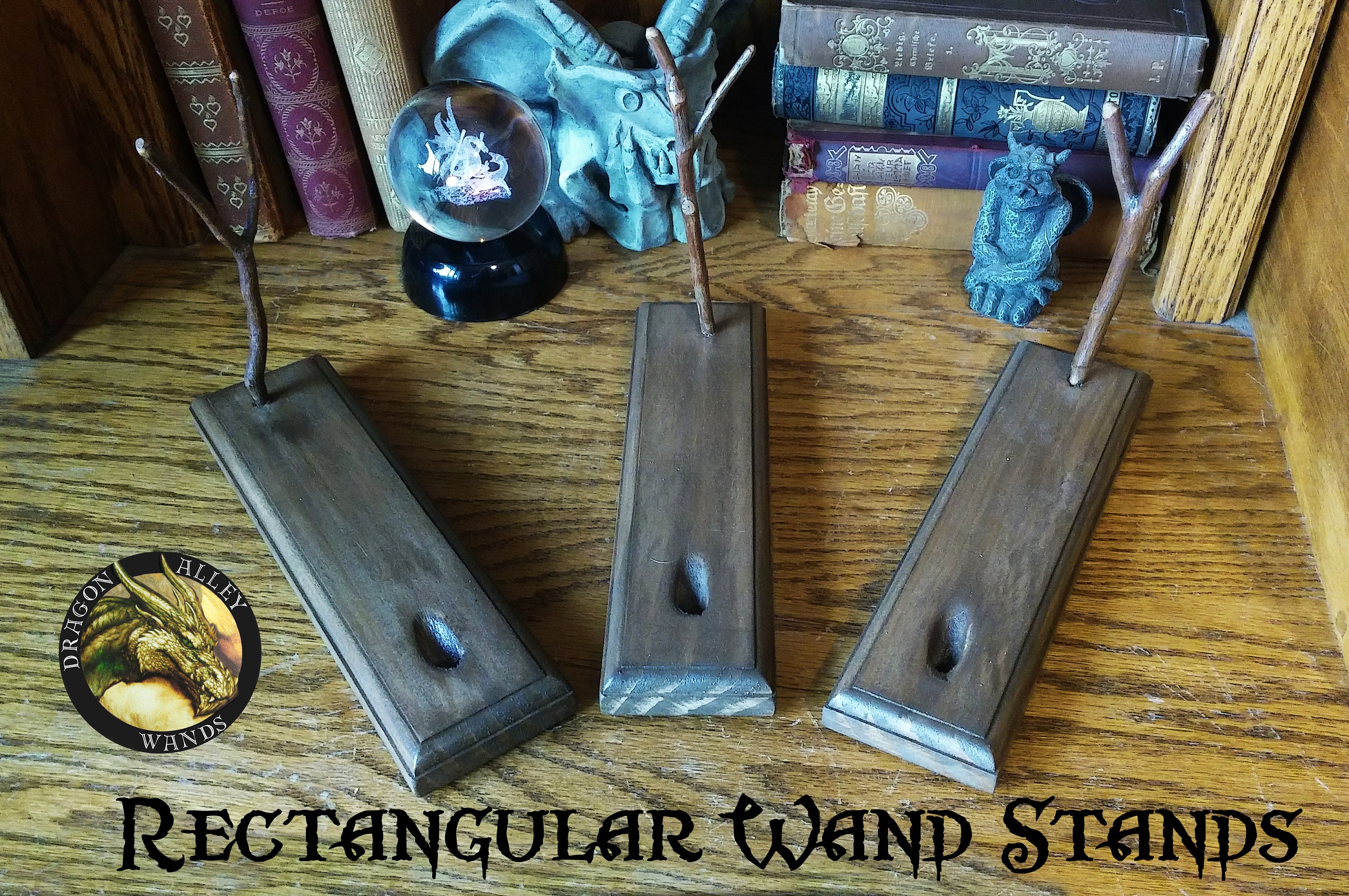 Dragon Alley Wand Stands for your Magic Wands Etsy