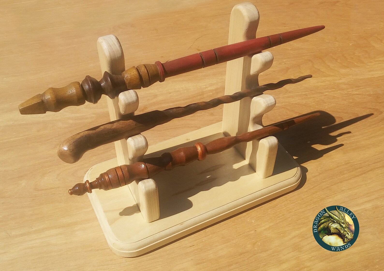 3tiered Wand Display Rack for Wall or Desktop Etsy