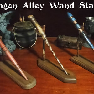 Dragon Alley Wand Stands for your Magic Wands