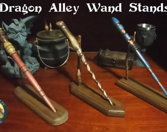 Dragon Alley Wand Stands for your Magic Wands