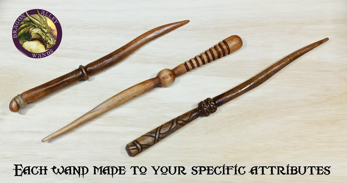 Custom Handmade Wands of Your Pottermore Design Etsy